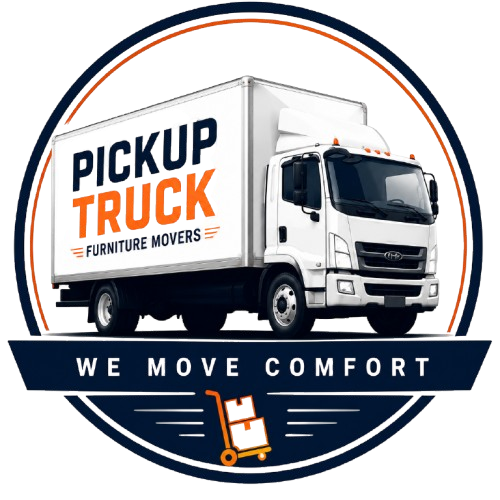 Loading Pickup Truck Furniture Movers