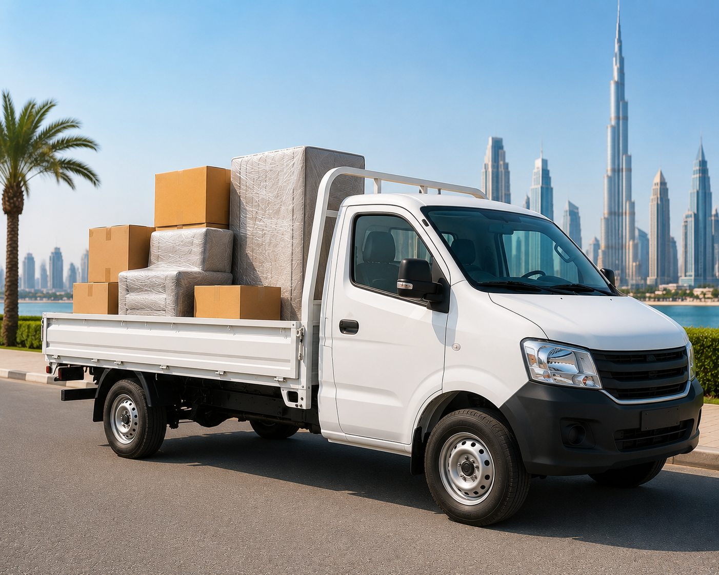 1 Ton Pickup Truck Rental Dubai